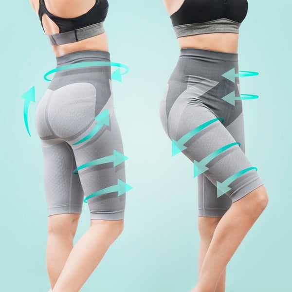 Turmalina Shorts csípőszorító karcsúsító nadrág, méret L - InnovaGoods