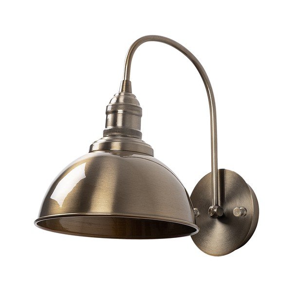 Sárgaréz színű fali lámpa ø 21 cm Varzan – Opviq lights