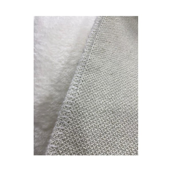 Fehér mosható szőnyeg 120x150 cm Pelush White – Mila Home-image-4