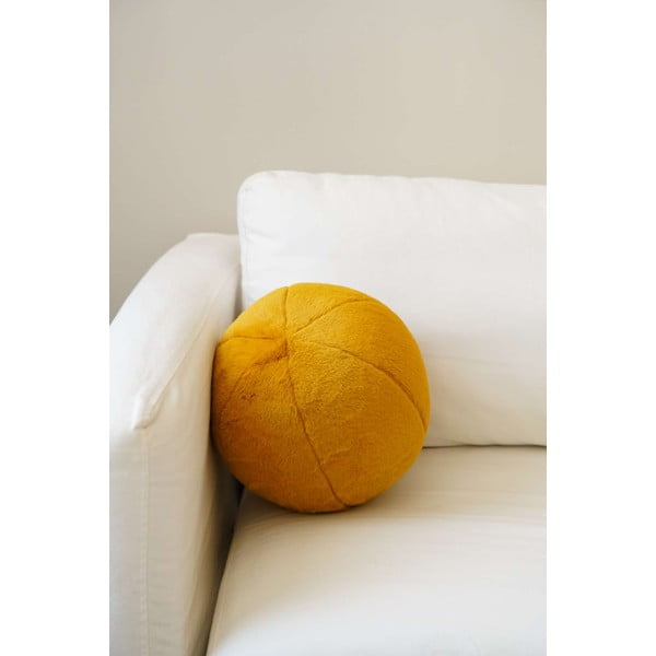 Mikroplüss díszpárna ø 25 cm Top – Mioli Decor-image-3