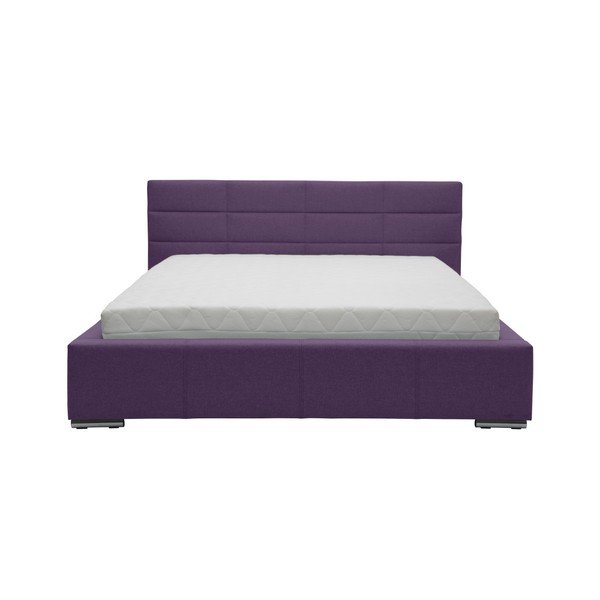 Reve lila kétszemélyes ágy, 160 x 200 cm - Mazzini Beds-image-1