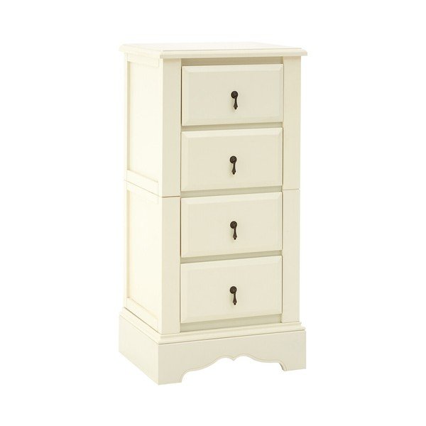 Elefántcsont színű szekrény 43x104x50 cm Florence – Premier Housewares