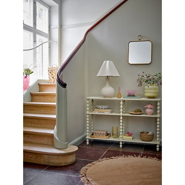 Krémszínű konzolasztal 30x120 cm Salino – Bloomingville-image-1