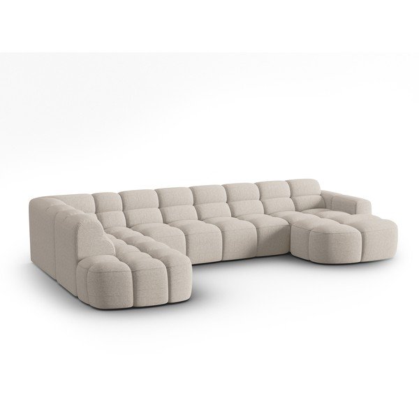 Bézs sarokkanapé Lisa – Micadoni Home-image-3