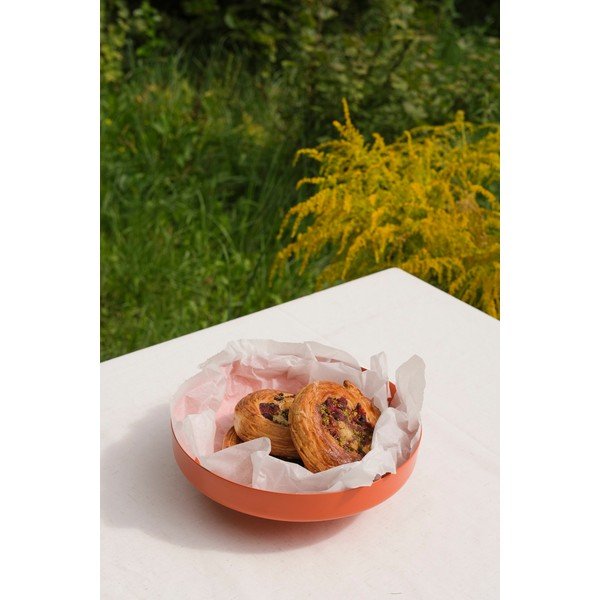 Fém dekoratív tál ø 26 cm Vilu – noo.ma-image-2