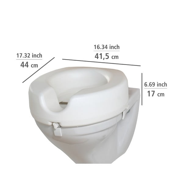 Megemelt WC ülőke Secura – Wenko-image-4