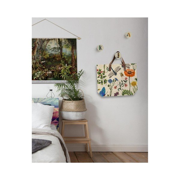 Bella vászontáska műbőr pánttal - Surdic-image-1