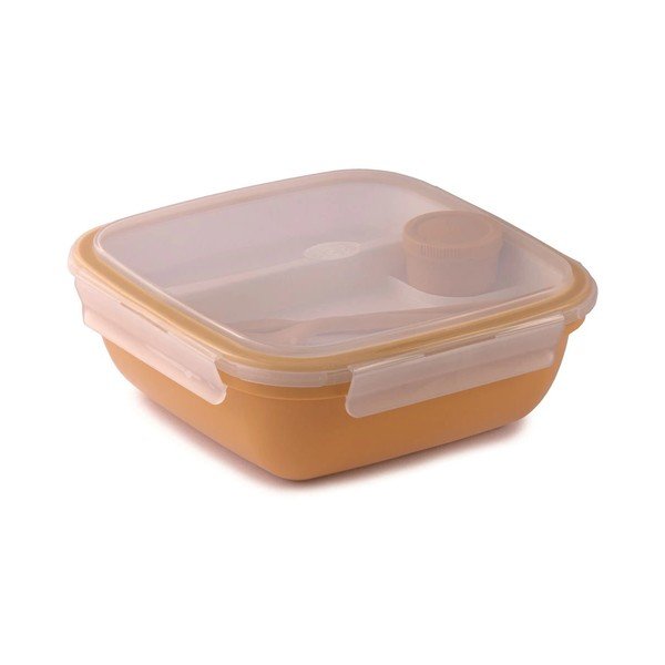 Osztott uzsonnás doboz evőeszközzel Fresh – Snips