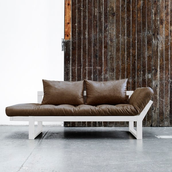 Vintage Edge White/Mocca kanapé - Karup-image-2