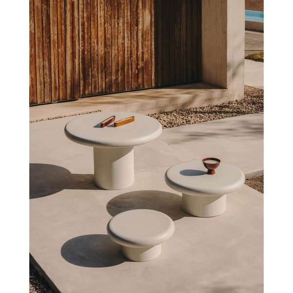 Kerek kerti étkezőasztal ø 90 cm Addaia – Kave Home-image-2