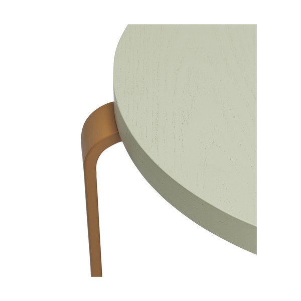 Narancssárga-zöld szék kőrisfából készült Smile - Hübsch-image-2