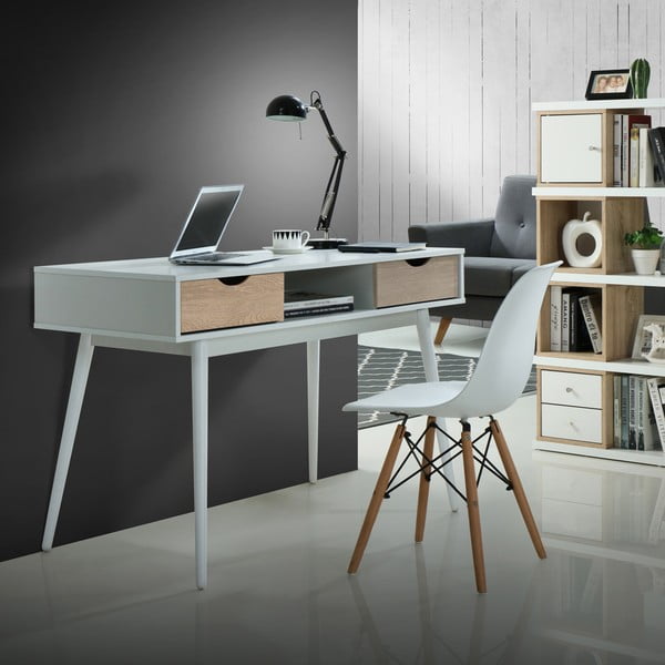 Íróasztal 55x120 cm Scandi - Støraa-image-4