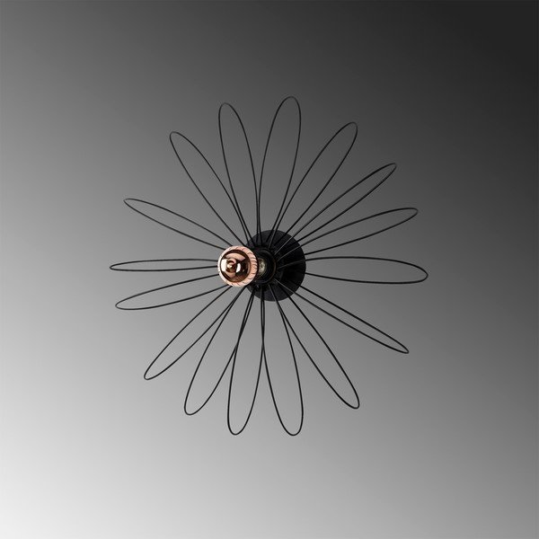 Fekete fali lámpa Hemdem – Opviq lights-image-3