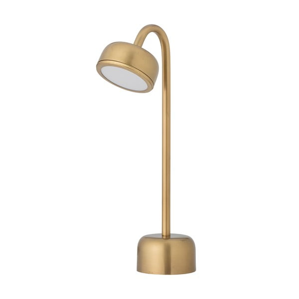 Aranyszínű LED dimmelhető asztali lámpa fém búrával (magasság 35,5 cm) Niko – Bloomingville
