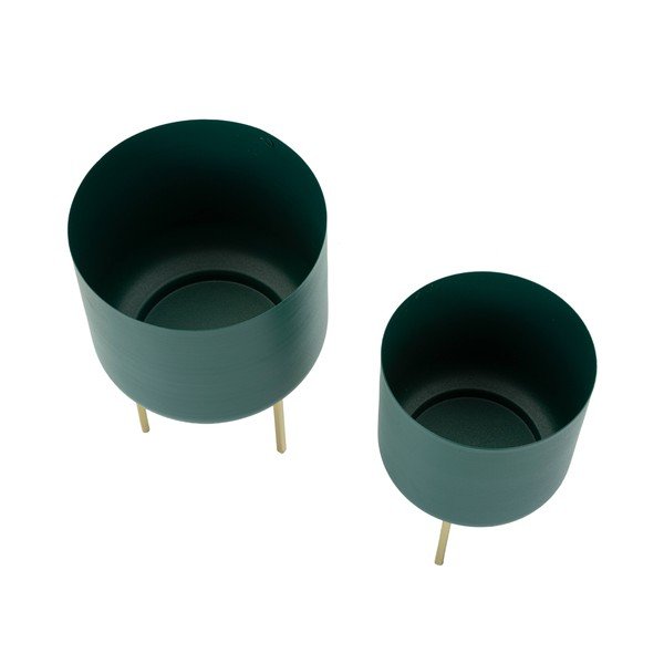 Fém kaspó szett 2 db-os ø 20 cm Grent – Mauro Ferretti-image-2