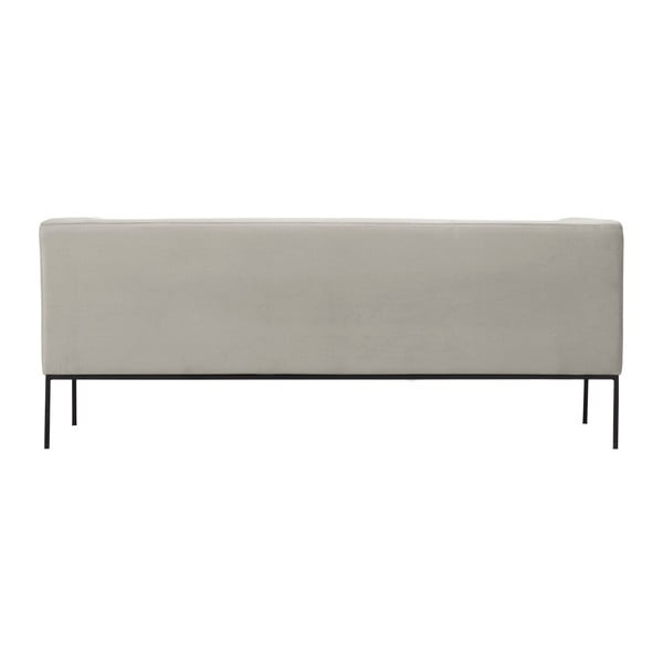 Neptune bézs kétszemélyes bársony kanapé, 195 cm - Windsor & Co Sofas-image-4