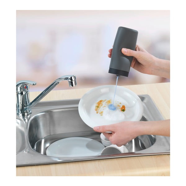 Squeeze szürke mosogatószer adagoló, 250 ml - Wenko-image-4