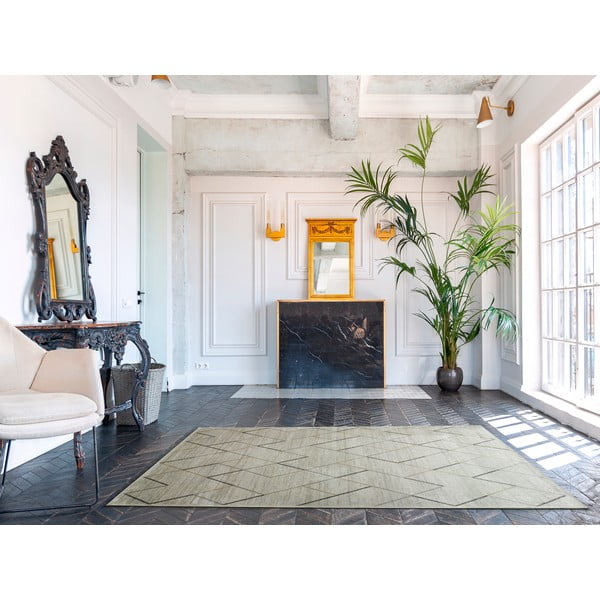 Belga krémszínű viszkóz szőnyeg, 70 x 110 cm - Universal-image-1