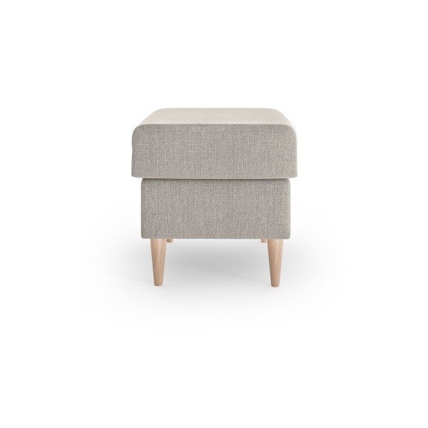 Aubrieta bézs puff, 60 x 45 cm - Mazzini Sofas-image-3