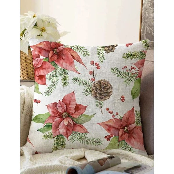 Párnahuzat karácsonyi mintával 43x43 cm – Mila Home