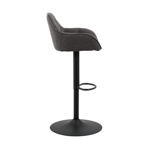 Sötétszürke forgó bárszék szett 2 db-os 109 cm Brooke – Actona-image-4