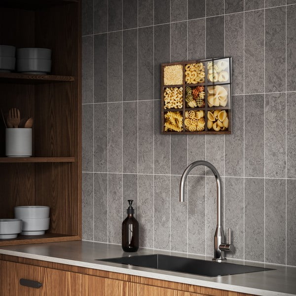 Üveg kép 30x30 cm Pasta Box – Styler-image-1