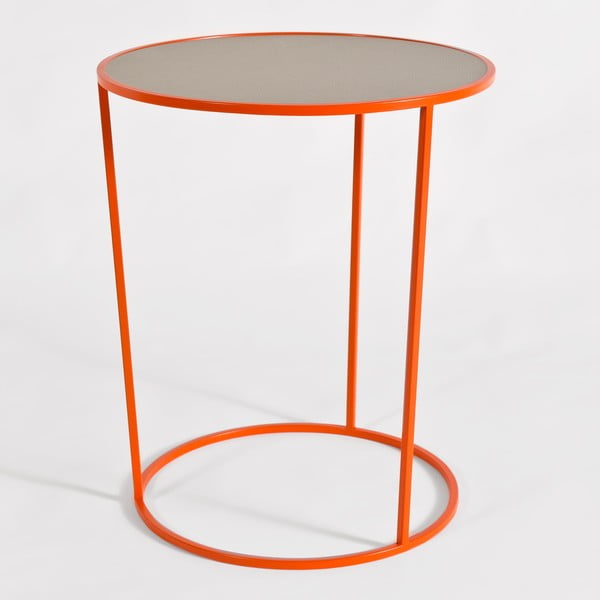 Constance narancssárga-szürke kisasztal - MEME Design