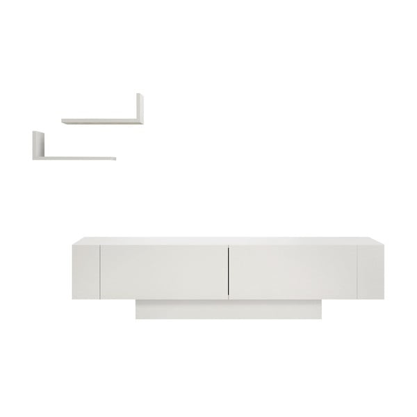 Fehér nappali bútor szett 150x42 cm Matera – Zena Home
