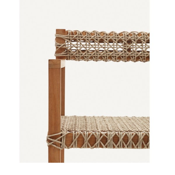 Natúr színű műrattan étkezőszék szett 2 db-os Giverola – Kave Home-image-4