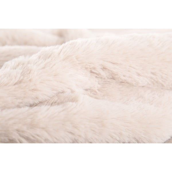 Fehéres bézs műszőrme takaró 150x200 cm Ruby – Tiseco Home Studio-image-1