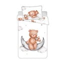 Pamut gyerek ágyneműhuzat babaágyhoz 100x135 cm  Medvídek "Plane" – Jerry Fabrics