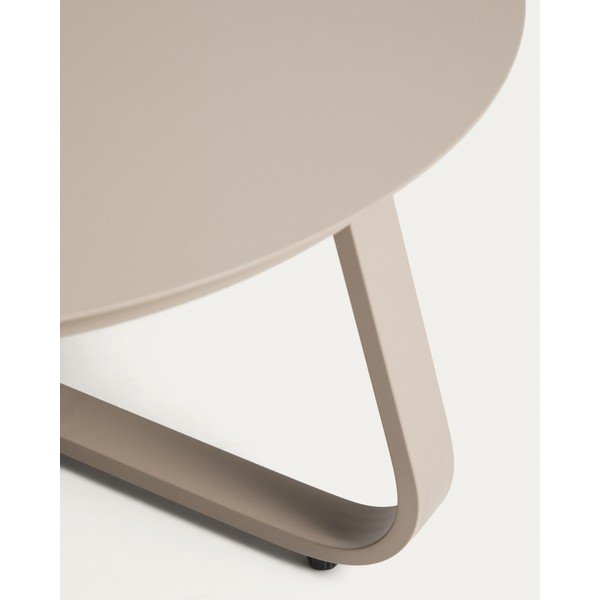 Fém kerek kerti dohányzóasztal ø 80 cm Tamaris – Kave Home-image-4