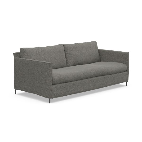 Sötétszürke kanapé 198 cm Petito – Furninova -image-1