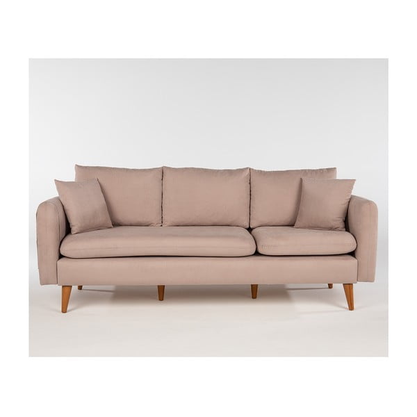 Bézs kanapé 215 cm Sofia – Balcab Home