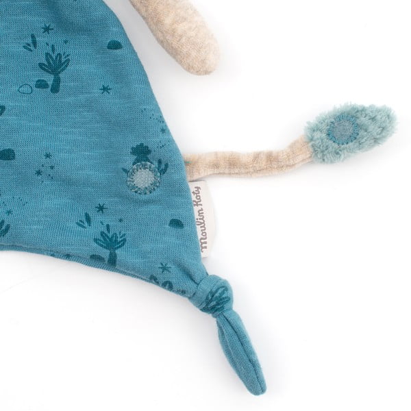 Kék szundikendő Elephant – Moulin Roty-image-1