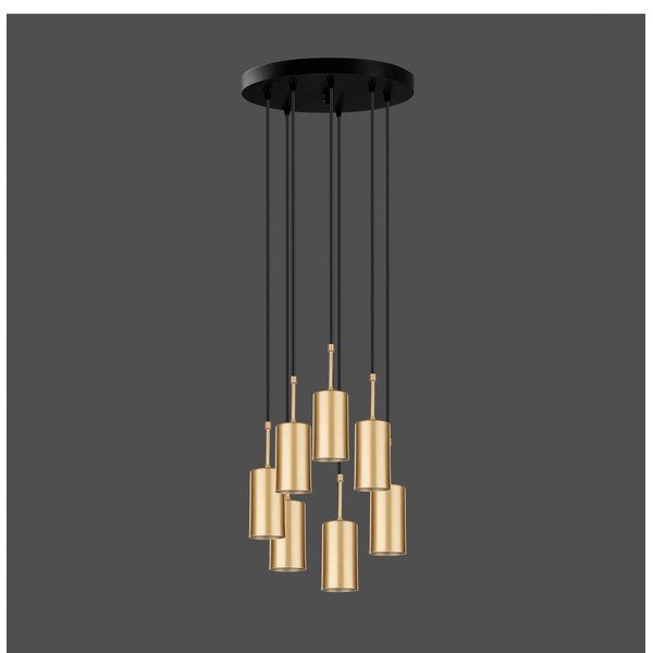 Geo aranyszínű függőlámpa, magasság 120 cm - Squid Lighting-image-1