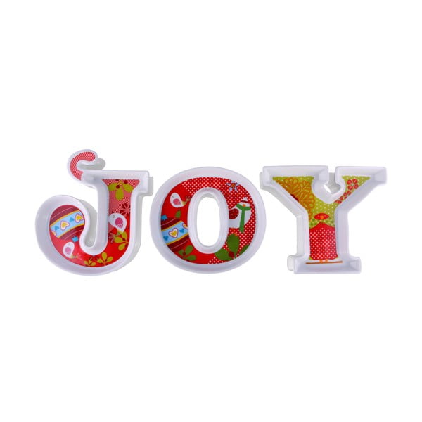 Joy 3 tányér karácsonyi motívummal - Silly Design