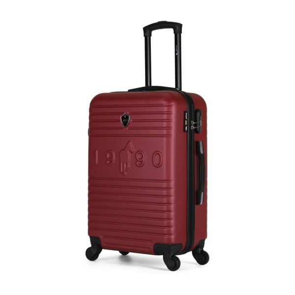 Carro Valise Cabine bordó gurulós bőrönd, 36 l - GENTLEMAN FARMER-image-4