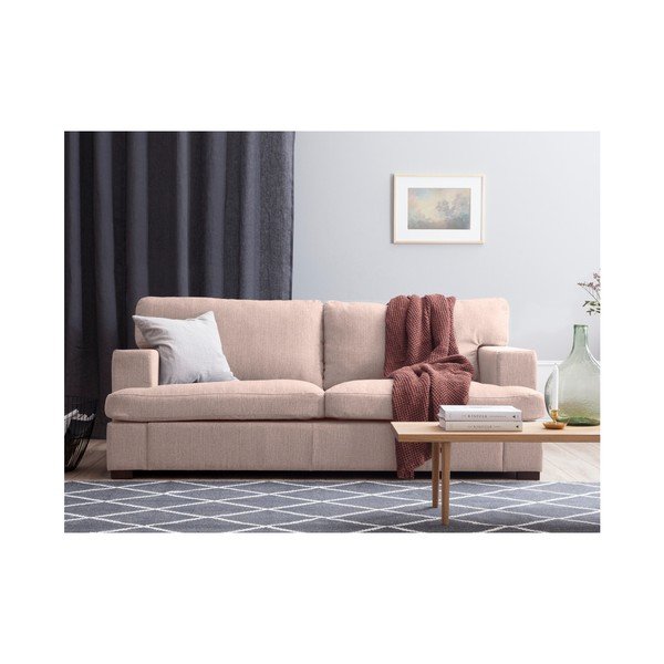 Daphne világos rózsaszín kanapé, 170 cm - Windsor & Co Sofas-image-1