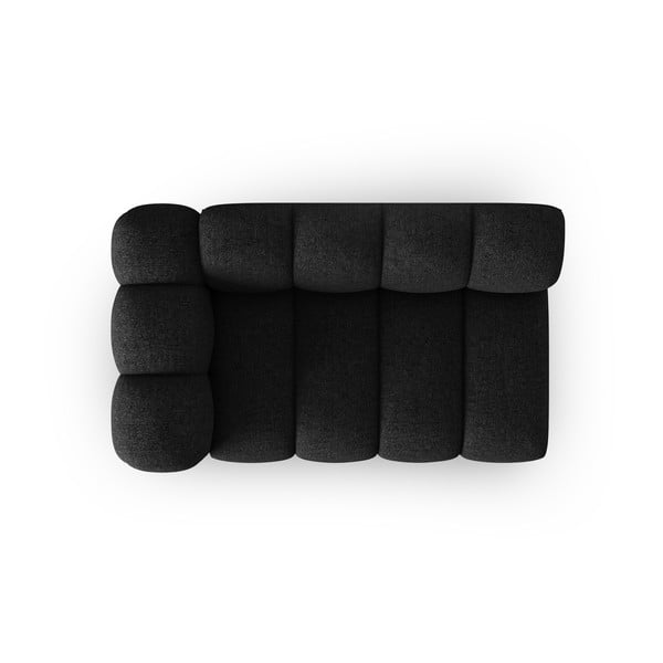 Feketés antracitszürke kanapé modul (bal oldali) Lupine – Micadoni Home-image-2