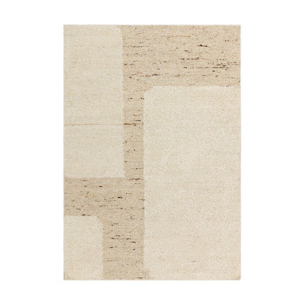 Bézs kétoldalas-kézi szövésű gyapjú szőnyeg 120x170 cm Napa Tumbla – Asiatic Carpets