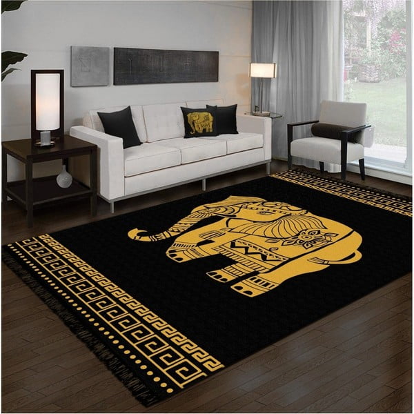 Doube Sided Rug Elephant kétoldalas mosható szőnyeg, 120 x 180 cm - Kate Louise-image-1