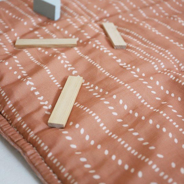 Narancssárga játszószőnyeg Nepo Terracotta – Nattiot-image-1