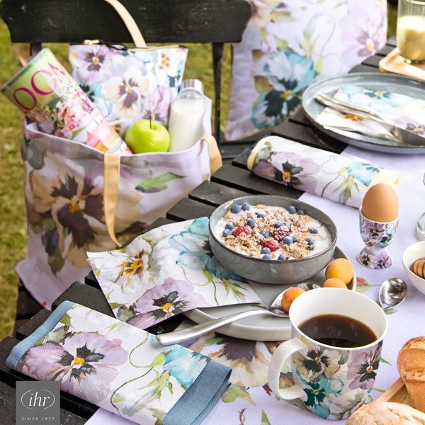 Organikus pamut asztali futó 150x45 cm Martha - IHR-image-1