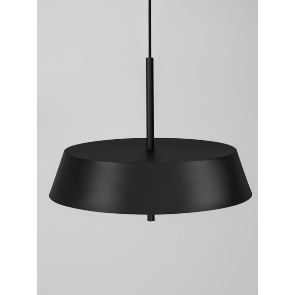 Matt fekete alumínium LED dimmelhető függőlámpa ø 45 cm Velio – Nova Luce-image-4