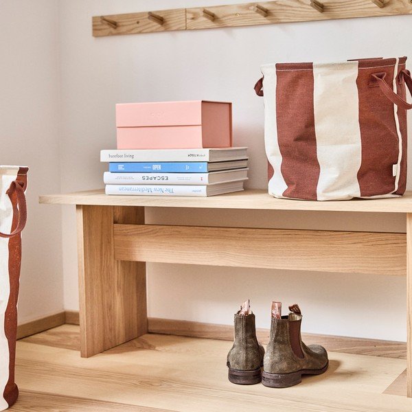 Textil tárolókosár szett 2 db-os ø 18x22 cm Kara – OYOY Living Design-image-1