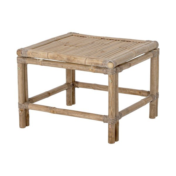 Bambusz kerti dohányzóasztal 55x55 cm Sole – Bloomingville-image-2