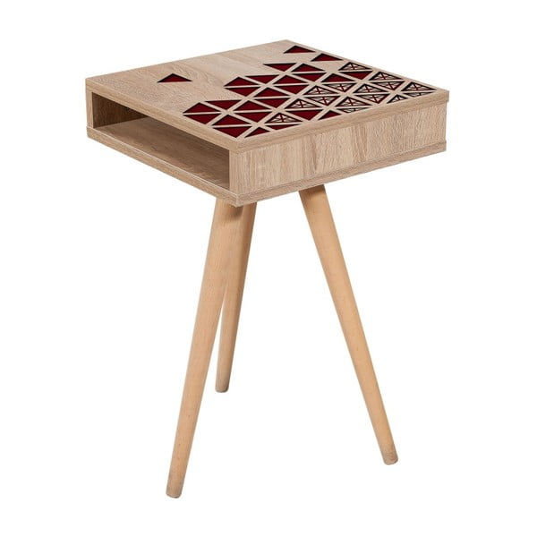 Zigon Red tárolóasztal, 40 x 40 cm