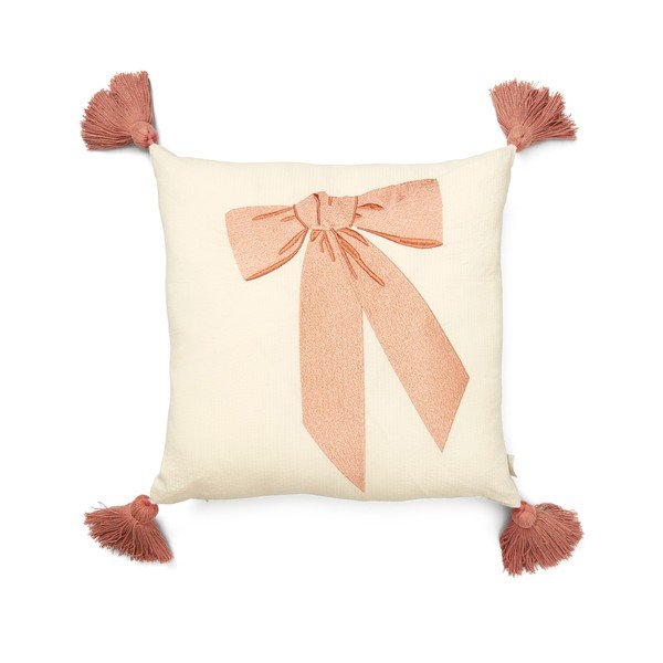 Bio pamut gyerek párna 35x35 cm Bows – Cam Cam Copenhagen