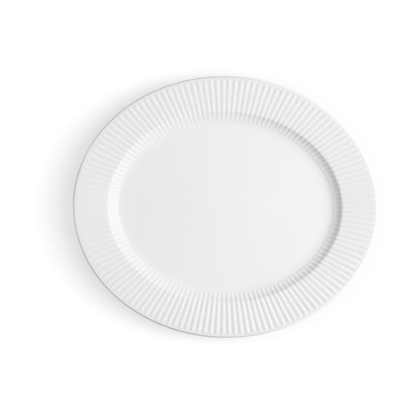 Legio Nova fehér ovális porcelán tányér, ø 37 cm - Eva Solo
